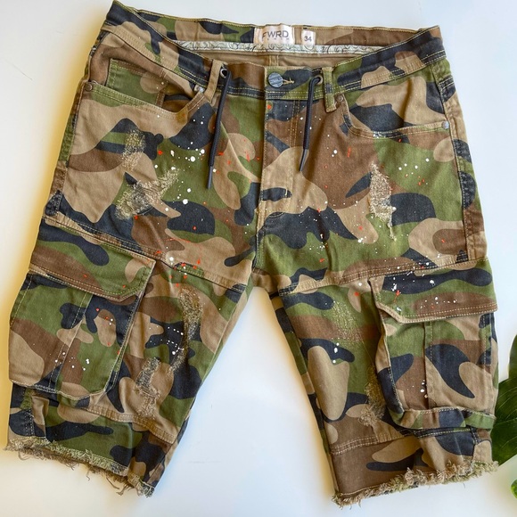 Fwrd Denim 34 Camo Designer Paint 
